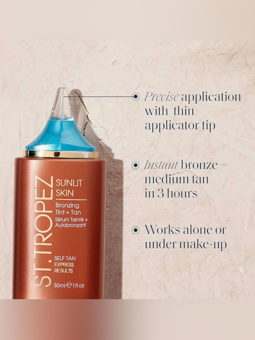 St. Tropez Sunlit Skin Bronzing Tint + Tan — NEW